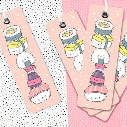 "Sushi Tower" Bookmark