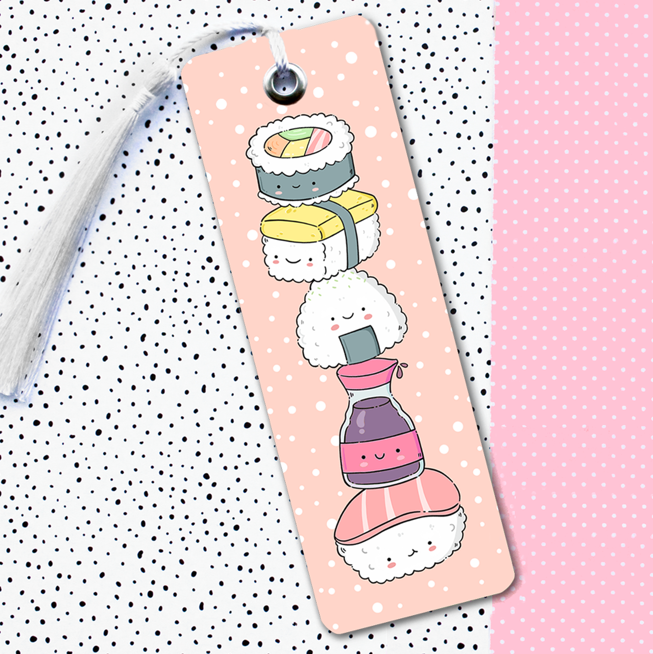 "Sushi Tower" Bookmark