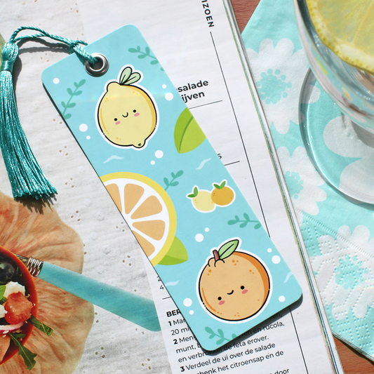 "Citrus Splash" Bookmark