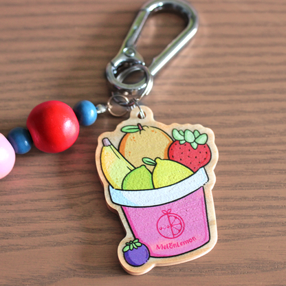 "Fruit Fiesta" Keychain