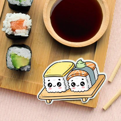 "Sushi Friends" Vinyl Sticker