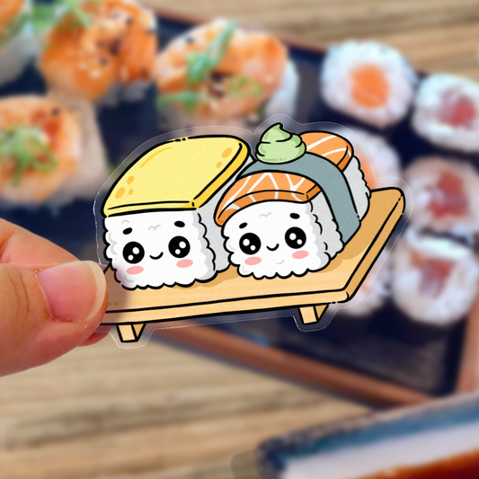 "Sushi Friends" Vinyl Sticker